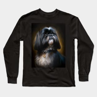 Royal Portrait of a Shih Tzu Long Sleeve T-Shirt